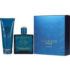 Versace Gift Boxes Versace Eros Gift Set EdT 100ml + Shower Gel 100ml