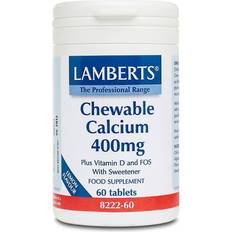 Lamberts Chewable Calcium 400mg 60 pcs