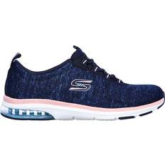 Skechers Dam - Dämpning häl - Snörning Sneakers Skechers Skech Air Edge Brite Times W - Blue