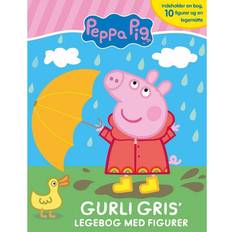 Gurli gris figurer Peppa Pig - Gurli Gris' legebog - med 10 figurer og legemåtte (Busy Book) (Indbundet, 2020)