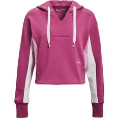 Rosa - Treningsklær Gensere Under Armour Women's Fleece Rival Sweatshirt - Pink