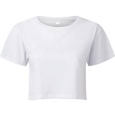 Tridri Women's Crop Top - White