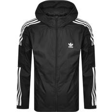 Adicolor classics 3 adidas Adicolor Classics 3-Stripes Windbreaker - Black