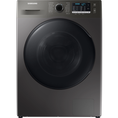 60 cm - Front Loaded - Washer Dryers Washing Machines Samsung Series 5 Ecobubble WD80TA046BX/EU Silver