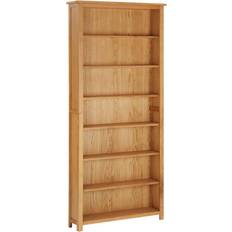 Oak Furniture vidaXL 7-Tier Book Shelf 200cm