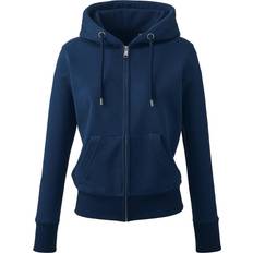 Anthem Women's Organic Full Zip Hoodie - Navy