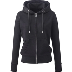 Anthem Women's Organic Full Zip Hoodie - Black