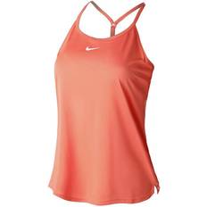 Nike Dri-FIT One Elastika Standard Fit Tank Top Women - Magic Ember/White