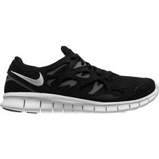 Rubber Running Shoes NIKE Free Run 2 M - Black/White/Dark Grey