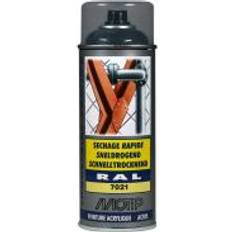 Maling højglans Motip RAL 7021 Lakmaling Black Grey 0.4L