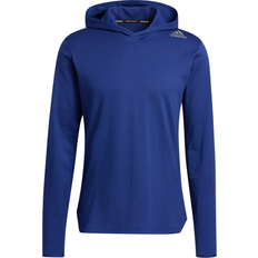 Yoga Jumpers Adidas Primeblue Always About Yoga Hoodie Men - Victory Blue