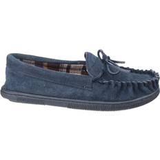 Alberta Moccasin - Navy