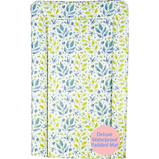 Baby Changing Mat Pastel Leaves