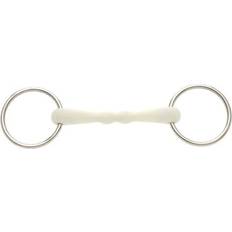 White Bits Lorina Flexi Loose Ring Mullen Mouth Snaffle