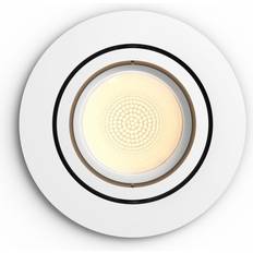 Variateur Projecteurs Philips Hue White & Color Ambiance Spot Centura Encastré Rond Blanc 350lm GU10 Projecteur