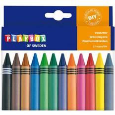 Wax crayons PlayBox Wax Crayons 12-pack