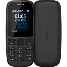 Senior Phone Mobile Phones Nokia 105 2019 4MB Black