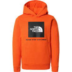 158/164 Sweats à capuche The North Face Youth New Box Crew Hoodie - Red Orange (4MA5)