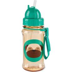 Skip Hop Drinkflessen Skip Hop Zoo Kop met rietje Pug 12 m 390 ml