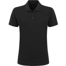 Ultimate Women's Pique Polo Shirt - Black