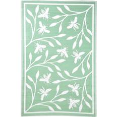 Tapis d'Extérieur Esschert Design 433892 Multicolore, Blanc, Vert cm