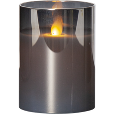 Glas Kaarsen en Accessoires Star Trading Pillar M-Twinkle