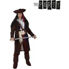 Th3 Party Déguisement pirate Homme Marron