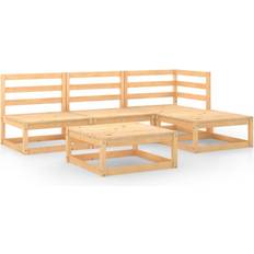 vidaXL 3075489 Lounge-Set, 2 Tisch einschl. 3 Sofas