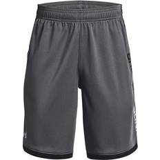 Under Armour Stunt 3.0 Shorts Kids - Pitch Gray/Black