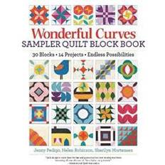 Block book Wonderful Curves Sampler Quilt Block Book (Häftad)