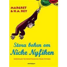 Böcker Stora boken om Nicke Nyfiken (Inbunden)