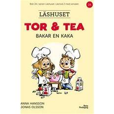 Böcker Tor och Tea bakar en kaka (Inbunden)