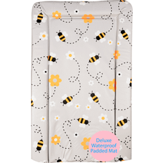 Baby Changing Mat Grey Bee