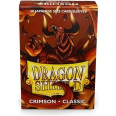 Dragon Shield Classic Japanese Sleeves Crimson 60 Pack