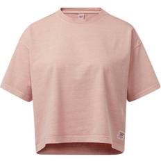 Reebok Classics Non Dye Cropped T-Shirt - Frost Berry