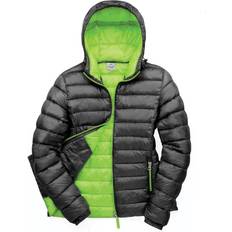 Result Women's Snow Bird Hooded Jacket - Black/Lime