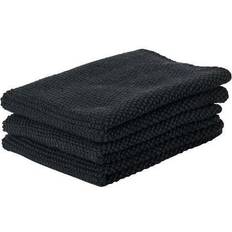 Zone Denmark Knitted Torchon Noir (27x27cm)