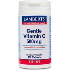 Vitaminas y Suplementos Lamberts Gentle Vitamin C 500mg 100 pcs