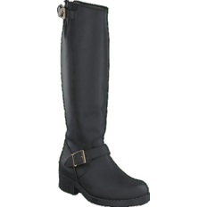 Johnny Bulls High Zip Back Boot - Black Shiny Gold