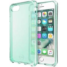 ItSkins Coque pour iPhone SE 2022 Renforcée Spectrum Clear Bleu