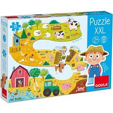 Jigsaw Puzzles Jumbo Goula Baby Farm Puzzle XXL 17 Pieces