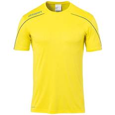 Uhlsport Stream 22 Short Sleeved Shirt Kids - Lime Yellow/Azurblue