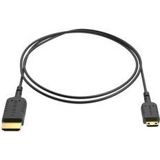 Hdmi kabel tunn 8Sinn Mini HDMI-HDMI 0.8m