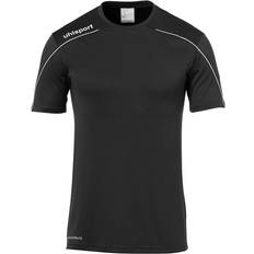 Children's Clothing Uhlsport Stream 22 Short Sleeved Shirt Kids - Black/White