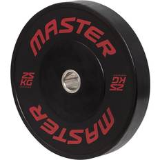 Vektplater på Black Friday tilbud Master Fitness HG Bumpers 50mm 25kg