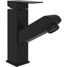 Grifos de lavabo vidaXL 149076 Matt black