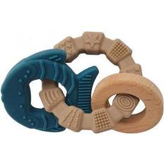 Summervilleorganic Teether Toy Fish Ocean Blue