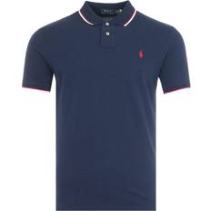 Polo Ralph Lauren Tipped Mesh Polo Shirt - Newport Navy