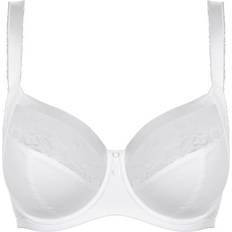 Illusion Side Support Bra - White