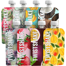 Oui Distributeurs de nourriture Twistshake Squeeze Bag 100ml 8-pack